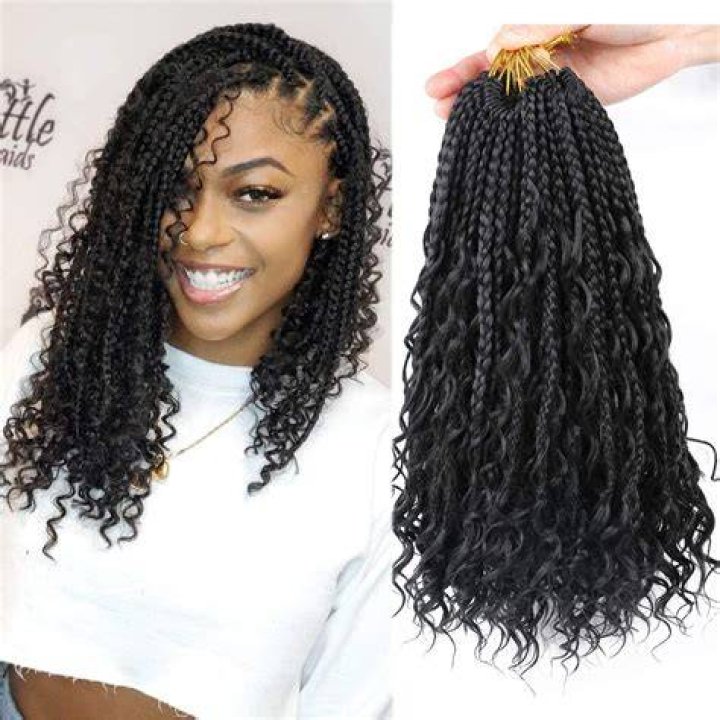 14 Inches Goddess Box Braids hair 14 inches 5 packs Goddess Box Braids