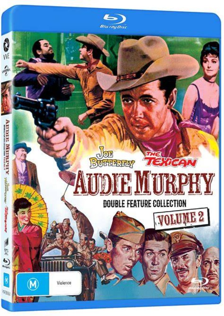 Audie Murphy Blu Ray Collection 2 Cinema Classics