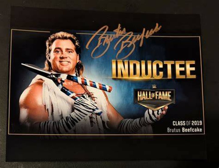 Brutus Beefcake Pose Signed Photo COA ubicaciondepersonas.cdmx.gob.mx