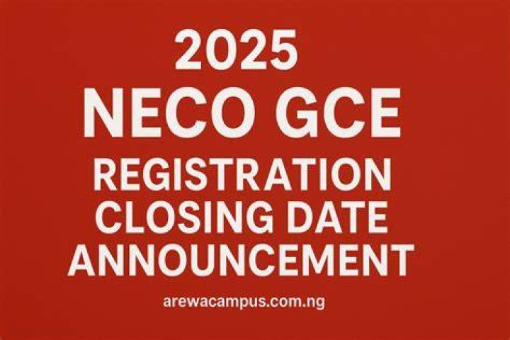 Discoveries And Insights On NECO Registration Closing Date