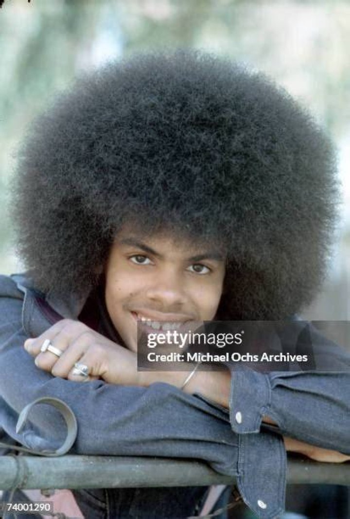 Edmund Sylvers of the R and B group The Sylvers poses for a portrait