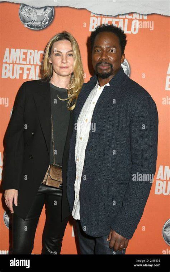 Harold Perrineau and wife Brittany attending the premiere of "Zero Dark