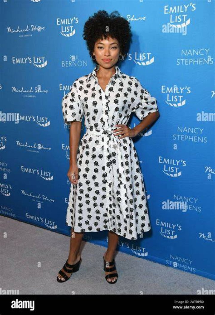 Logan Browning EMILY&rsquo;s List Brunch and Panel Discussion in LA 02/03