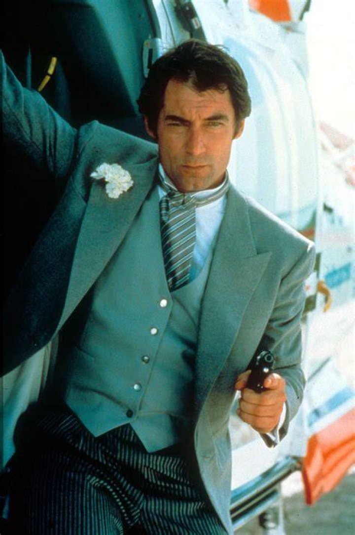 Timothy Dalton as James Bond 007 in Licence to Kill (1989). Timothy