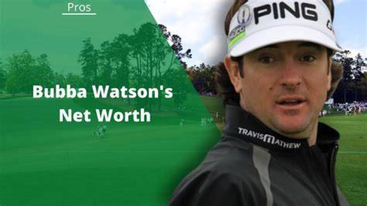 Unveiling Bubba Watson's Net Worth: A Journey Of Success