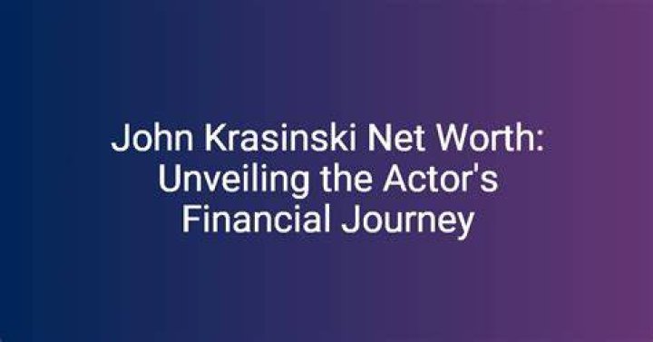Unveiling His Net Worth And Financial Journey