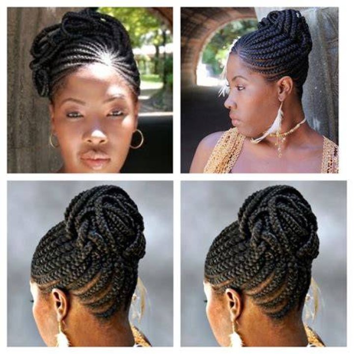 Unveiling The Allure Of Black Hair Updo Cornrow Braids: Discoveries And Insights