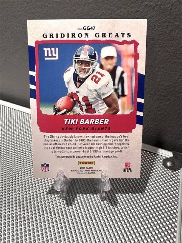 Unveiling The Gridiron Legend: Tiki Barber's Unstoppable Journey